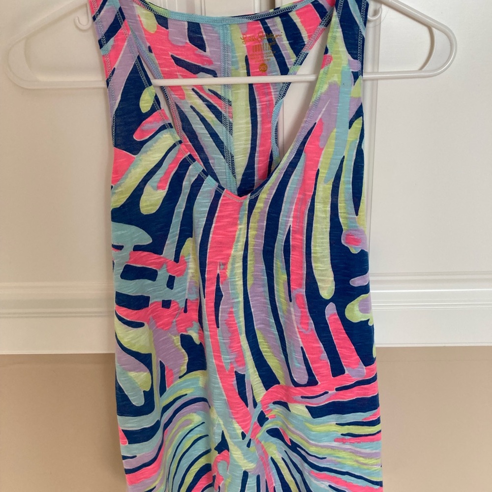 Lilly Pulitzer Luxletic tank Size XS
